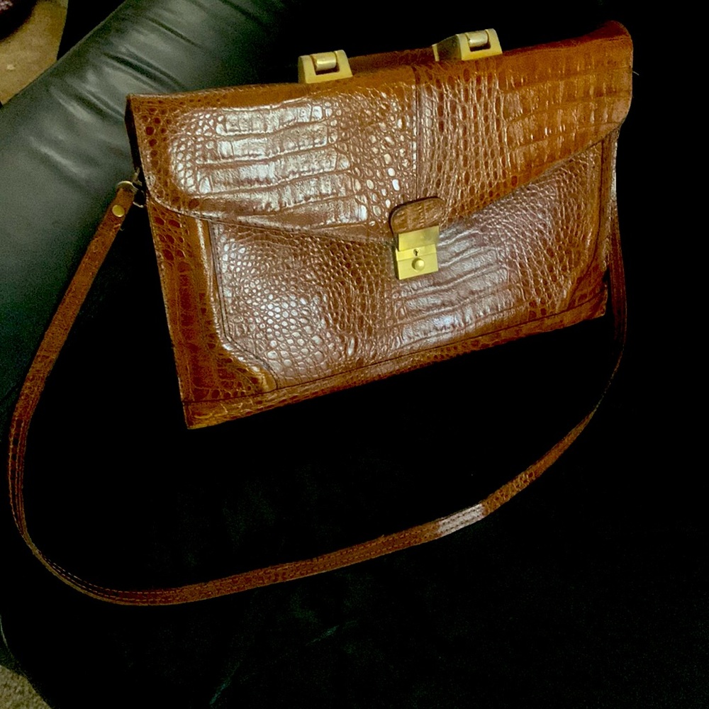Genuine Crocodile Bag made to last a lifetime unisex!